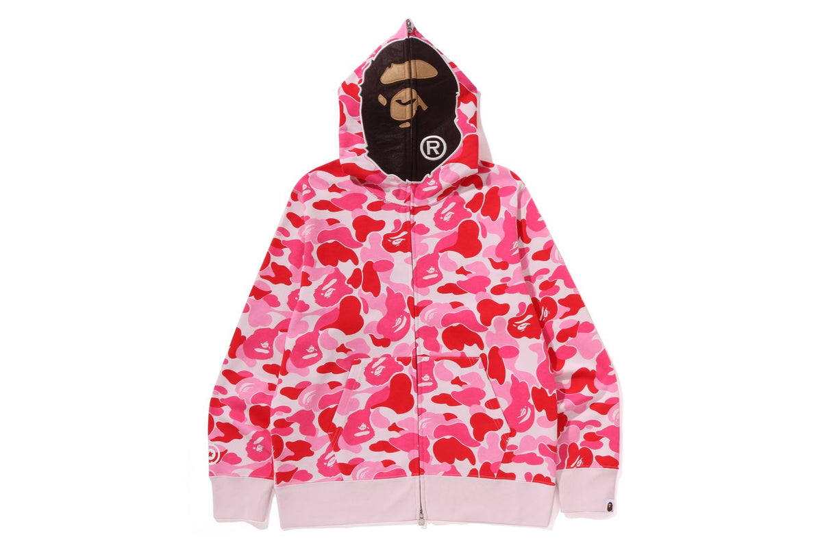 ABC CAMO 2ND APE FULL ZIP HOODIE