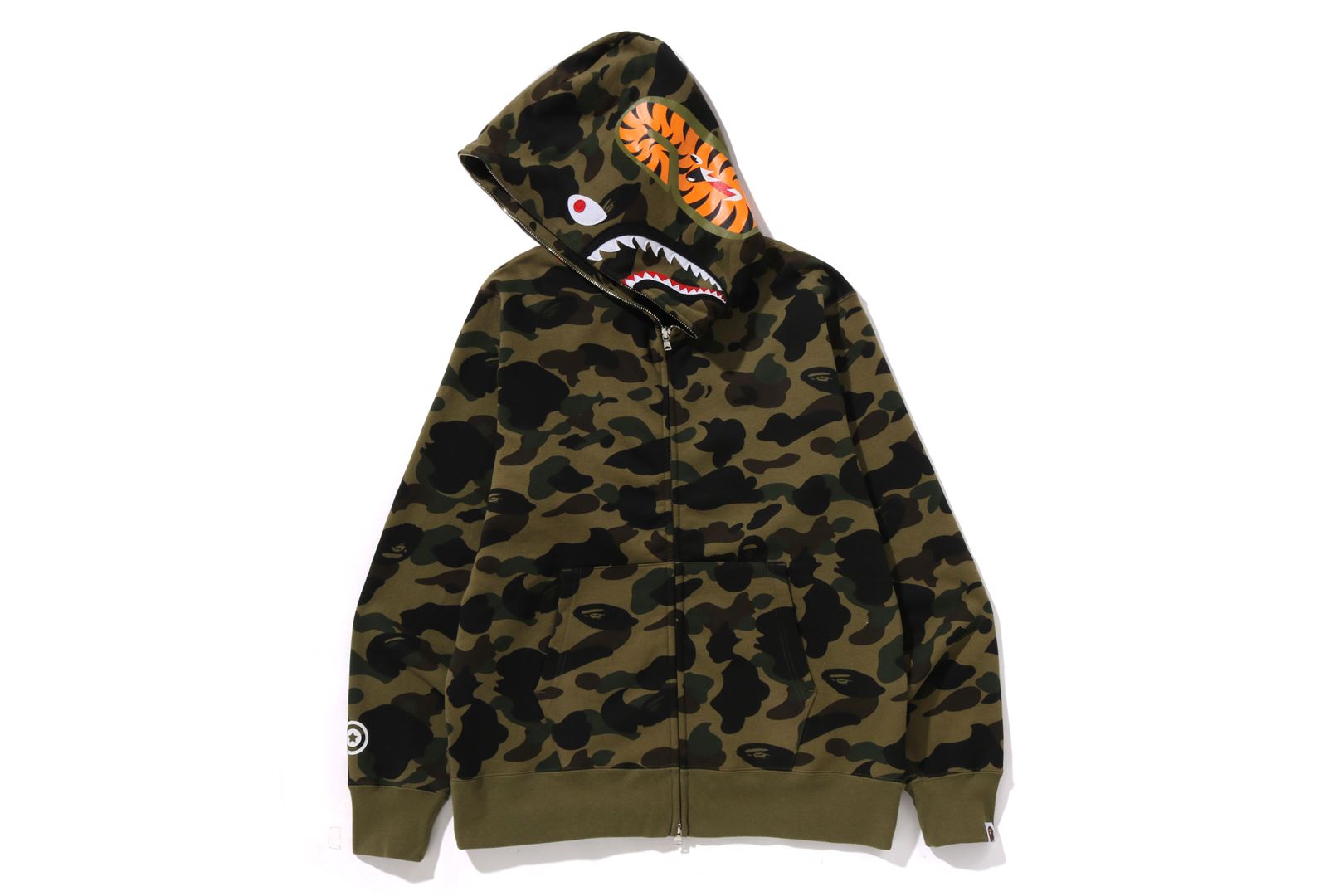 トップス BAPE 1ST CAMO SHARK FULL ZIP HOODIE A BATHING APE® 1st Camo Shark Full Zip Hoodie | Bape official