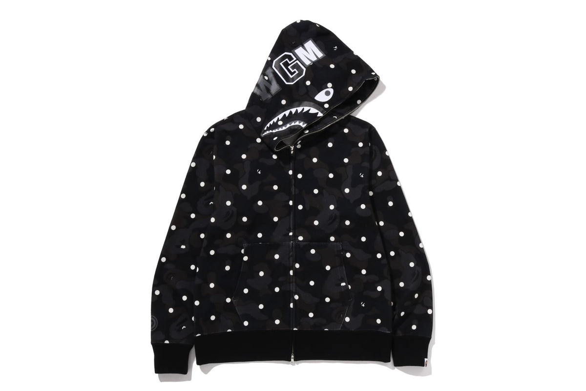 ABC DOT SHARK FULL ZIP HOODIE