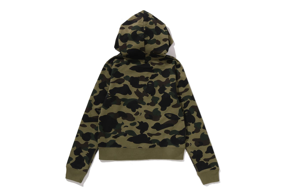 1ST CAMO ZIP HOODIE LADIES