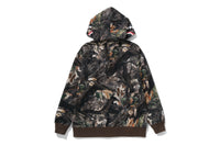 TREE EDGE CAMO SHARK ZIP HOODIE JUNIOR
