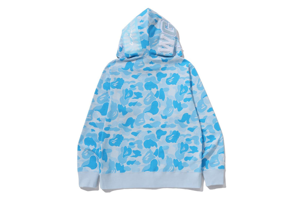 ICY BAPE ABC CAMO SHARK FULL ZIP HOODIE