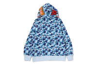 ABC CAMO DOUBLE SHARK FULL ZIP HOODIE