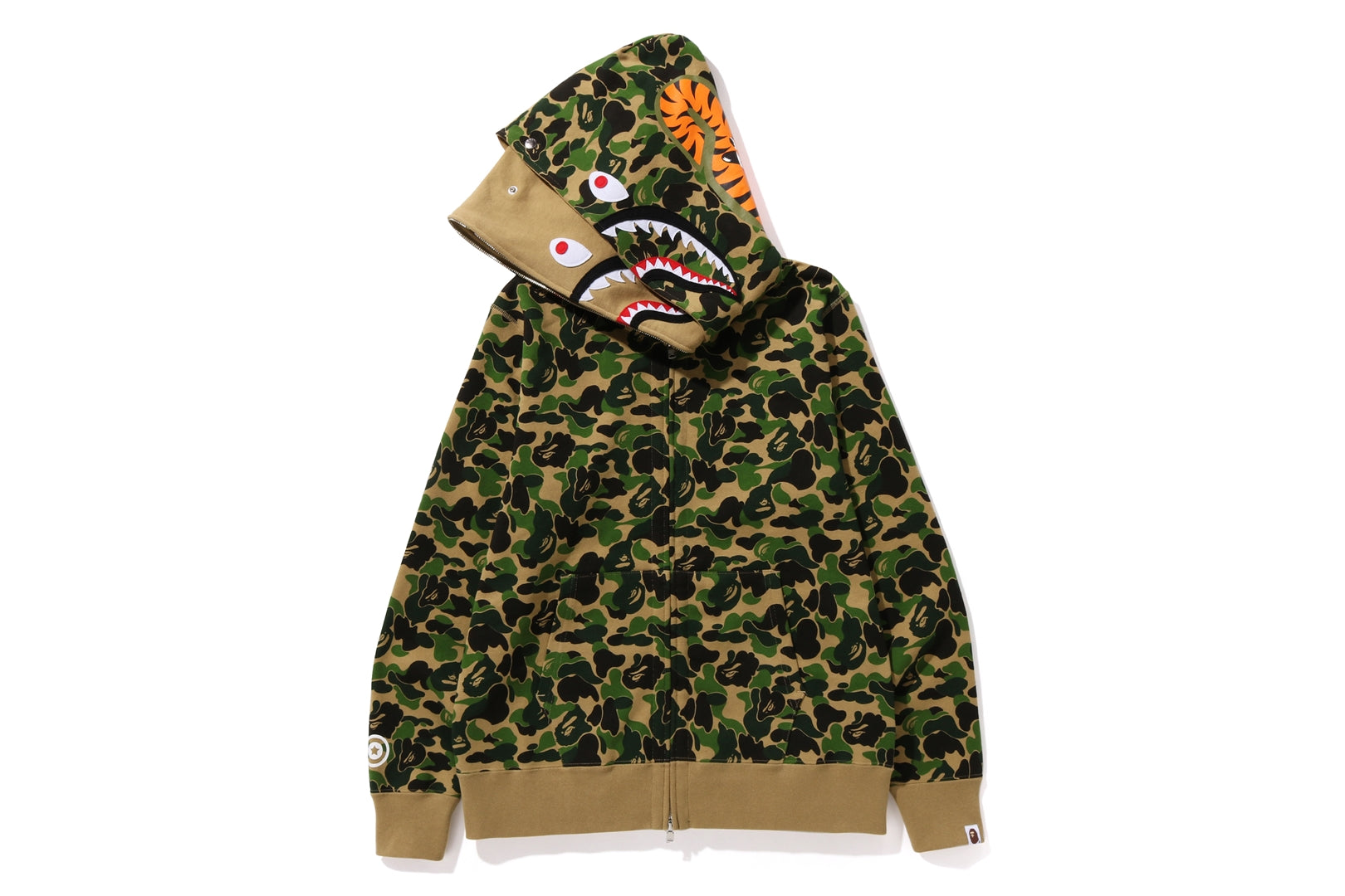 家具 A BATHING APE A BATHING APE® Abc Camo Double Shark Full Zip Hoodie | Bape