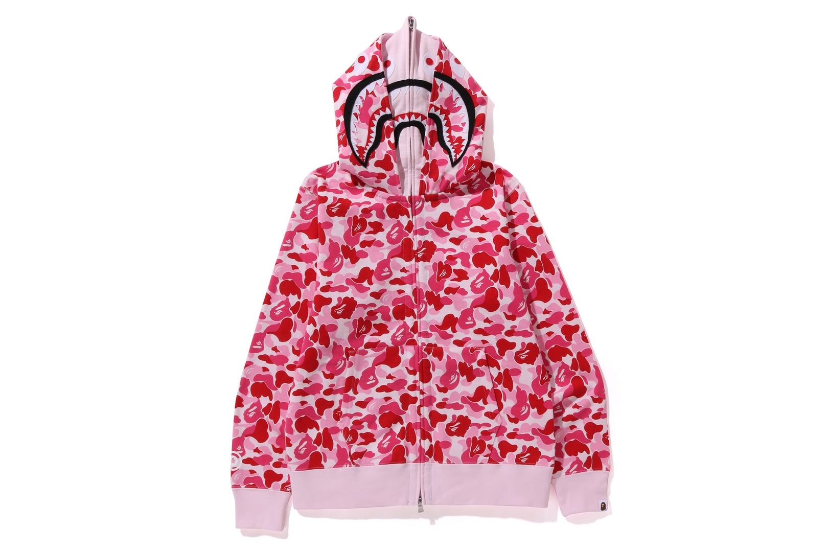 A BATHING APE® Abc Camo Double Shark Full Zip Hoodie | Bape