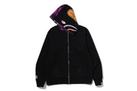 COLOR CAMO REVERSIBLE SHARK FULL ZIP HOODIE