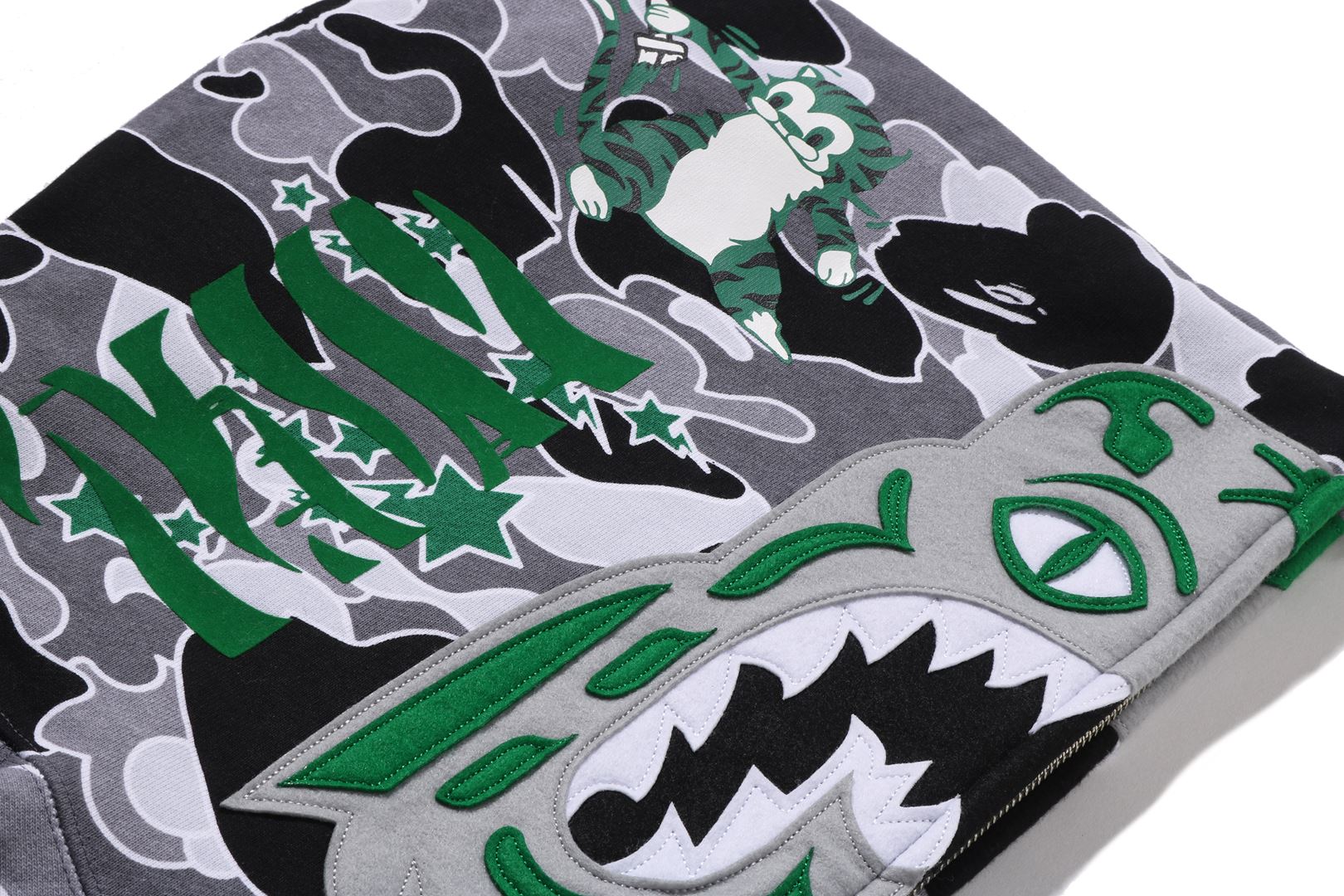 A BATHING APE® BAPE X Hidden STA Camo Tiger Full Zip Hoodie | Bape