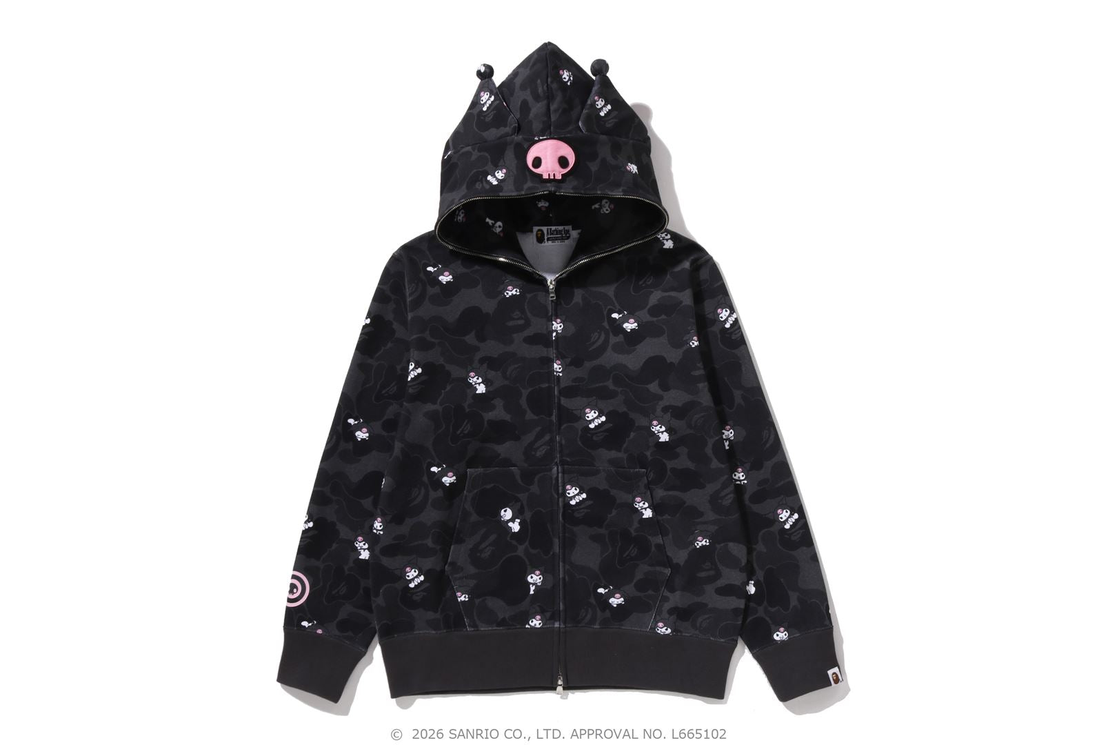ジャケット・アウター A BATHING APE Kuromi Ladies College Tee A BATHING APE® X SANRIO CHARACTERS – uk.bape.com