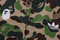 BAPE X ADIDAS RELAXED FIT TRACK CAMO SHARK FULL ZIP HOODIE