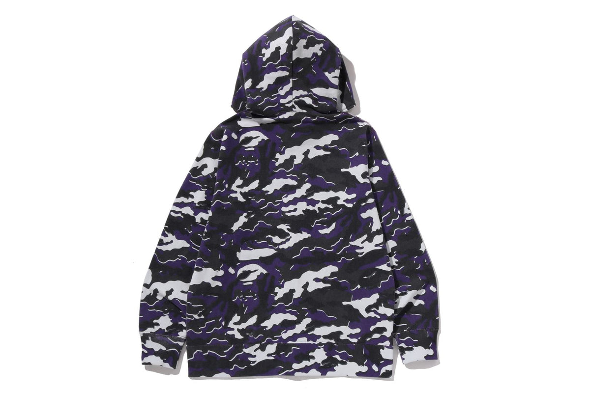 GLITCH WOODLAND CAMO FULL ZIP HOODIE