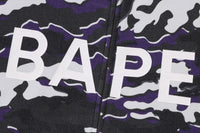 GLITCH WOODLAND CAMO FULL ZIP HOODIE