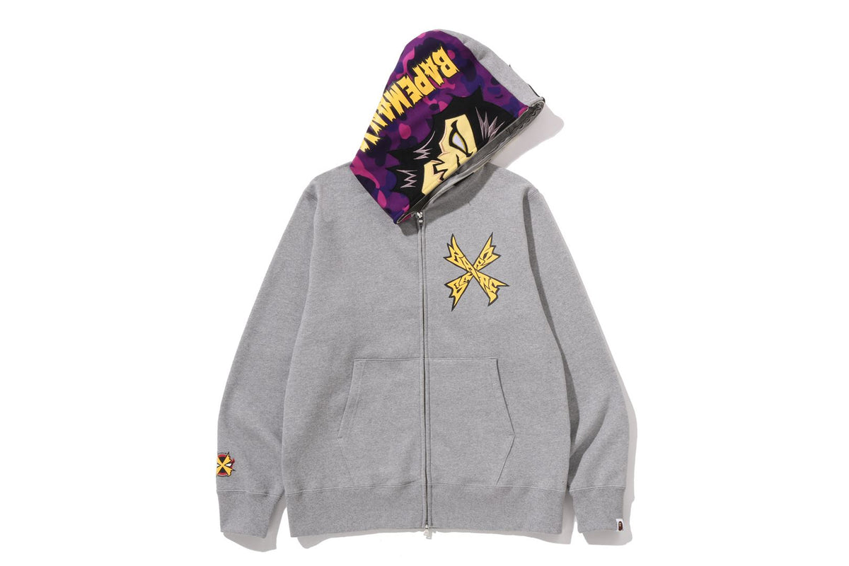 BAPEMAN-X FULL ZIP HOODIE