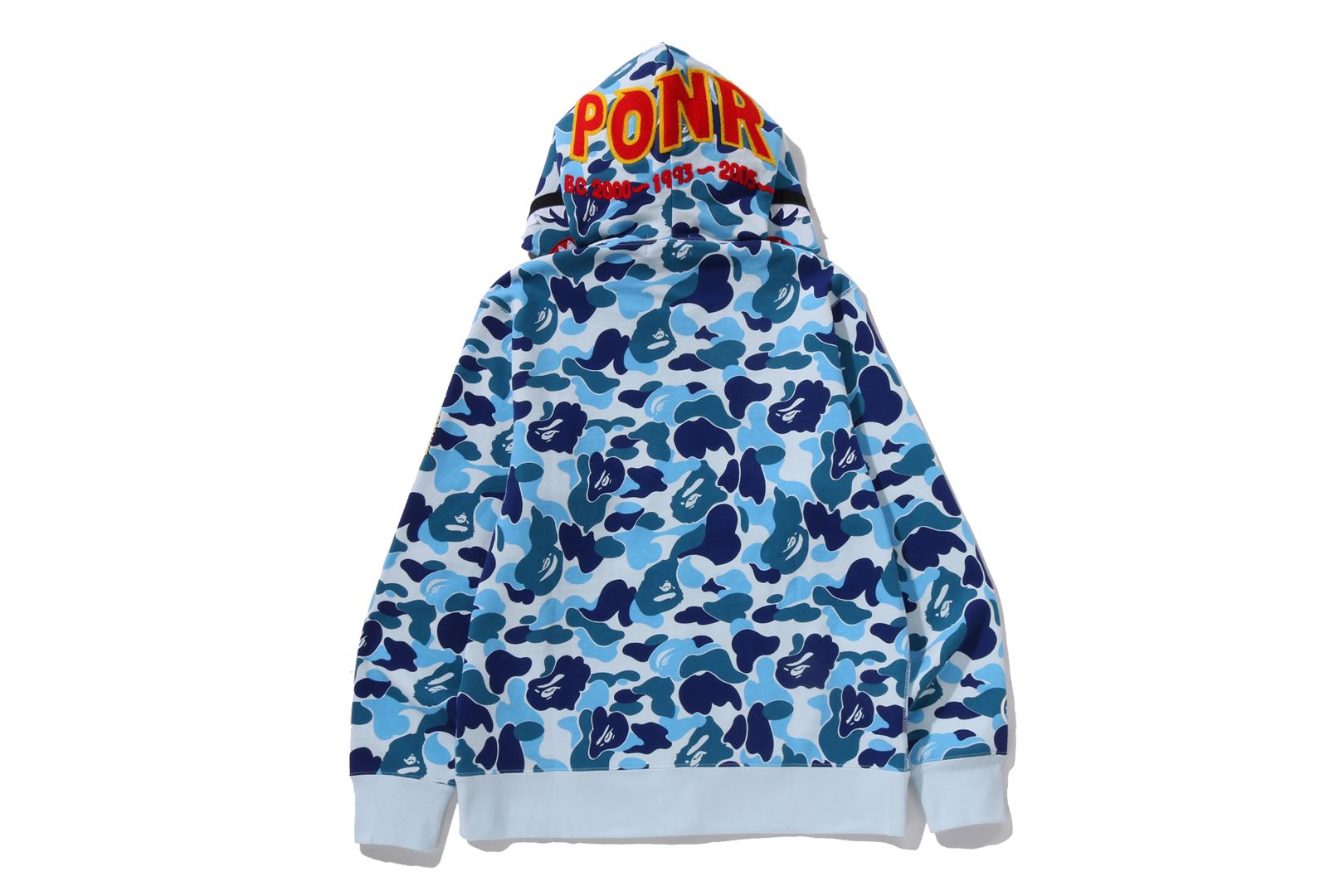 A BATHING APE® Abc Camo 2nd Shark Full Zip Hoodie | Bape official