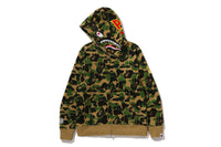 ABC CAMO 2ND SHARK FULL ZIP HOODIE