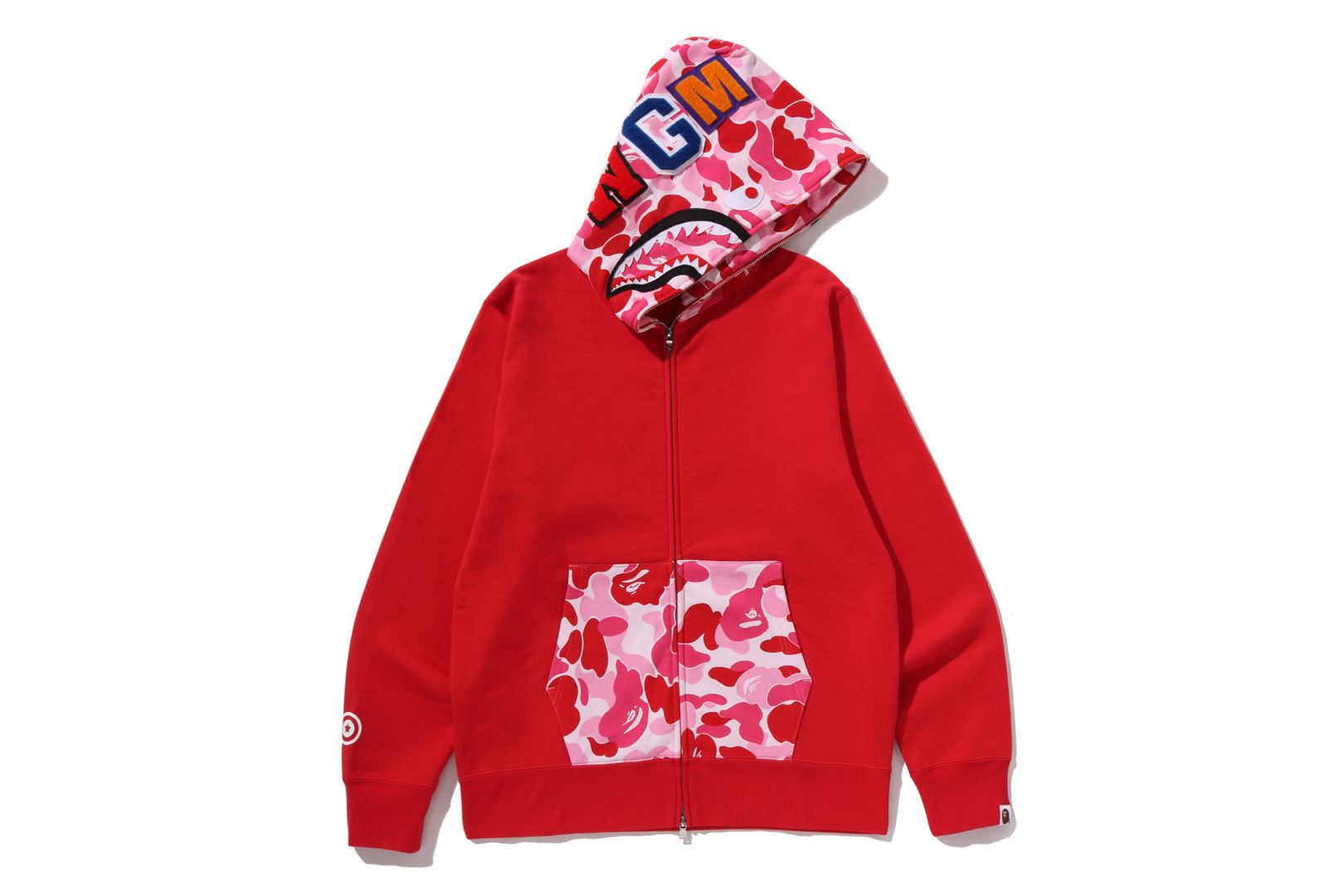 A BATHING APE® Abc Camo Shark Full Zip Hoodie | Bape official