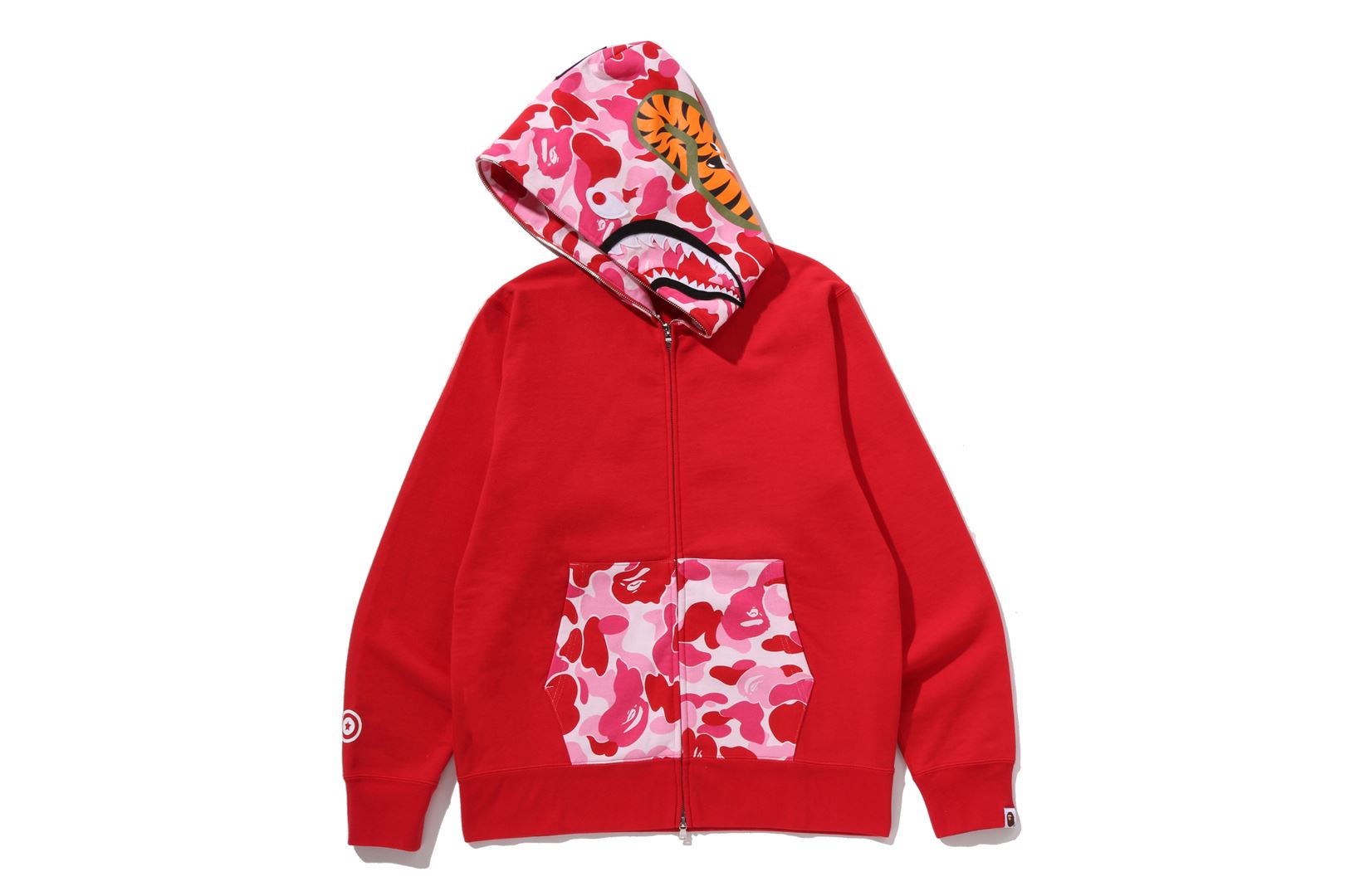 A BATHING APE® Abc Camo Shark Full Zip Hoodie | Bape official