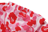 ABC CAMO HEAVY WASH CROPPED FIT ZIP HOODIE