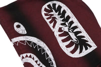 HAND DRAW FOOTBALL SHARK RELAXED FIT FULL ZIP HOODIE
