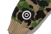 ABC CAMO TOWEL JACQUARD SHARK CROPPED FULL ZIP HOODIE LADIES