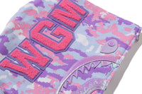 MULTI PIXEL CAMO SHARK FULL ZIP HOODIE LADIES