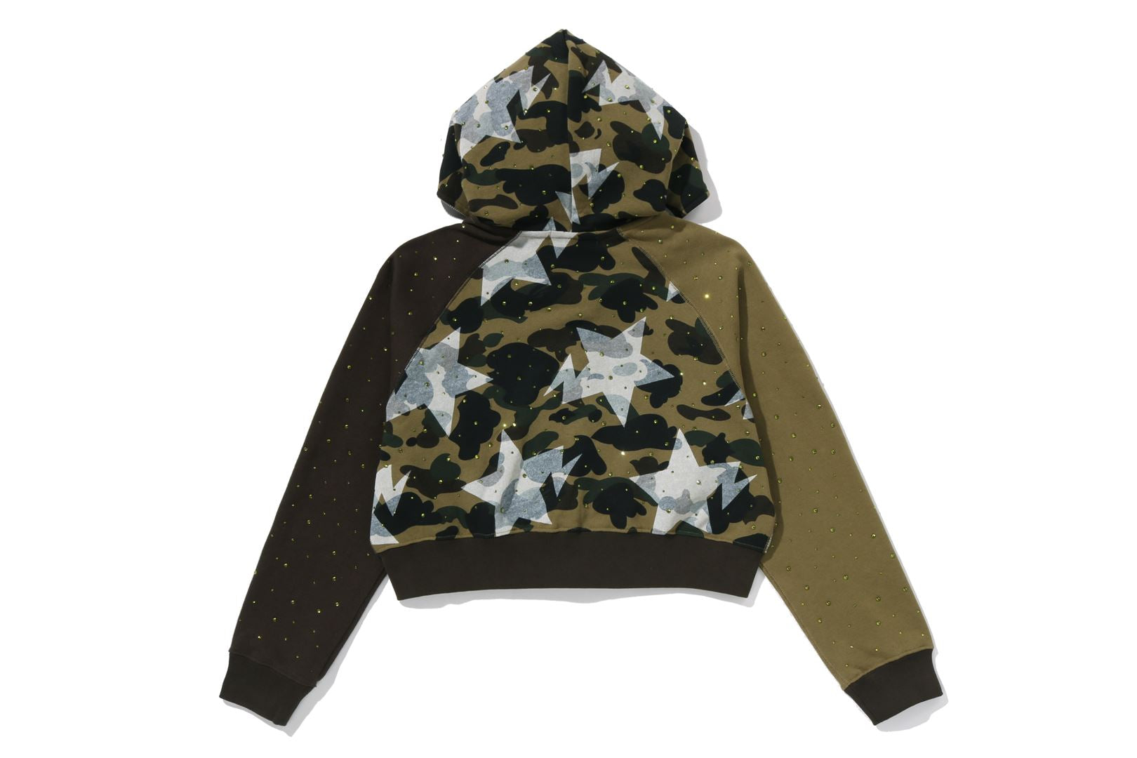 A BATHING APE® STA Over Print 1st Camo Crystal Stone College Full