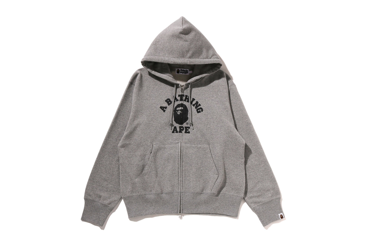 COLLEGE ZIP HOODIE LADIES