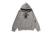 COLLEGE ZIP HOODIE LADIES