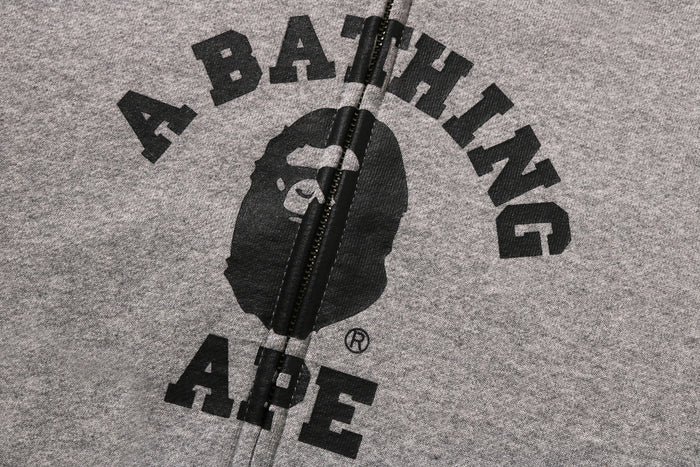 COLLEGE ZIP HOODIE LADIES