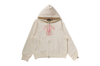COLLEGE ZIP HOODIE LADIES