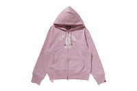 COLLEGE ZIP HOODIE LADIES