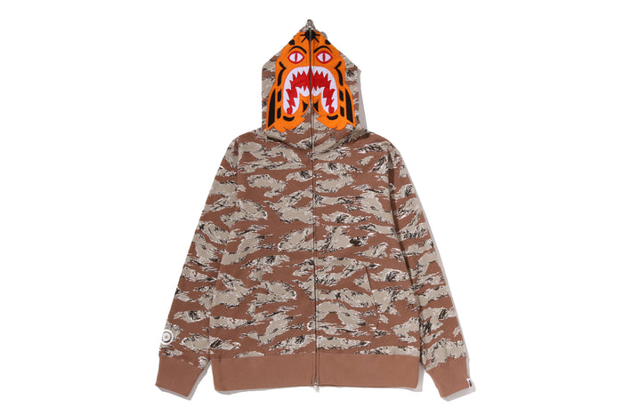 TIGER CAMO TIGER FULL ZIP HOODIE