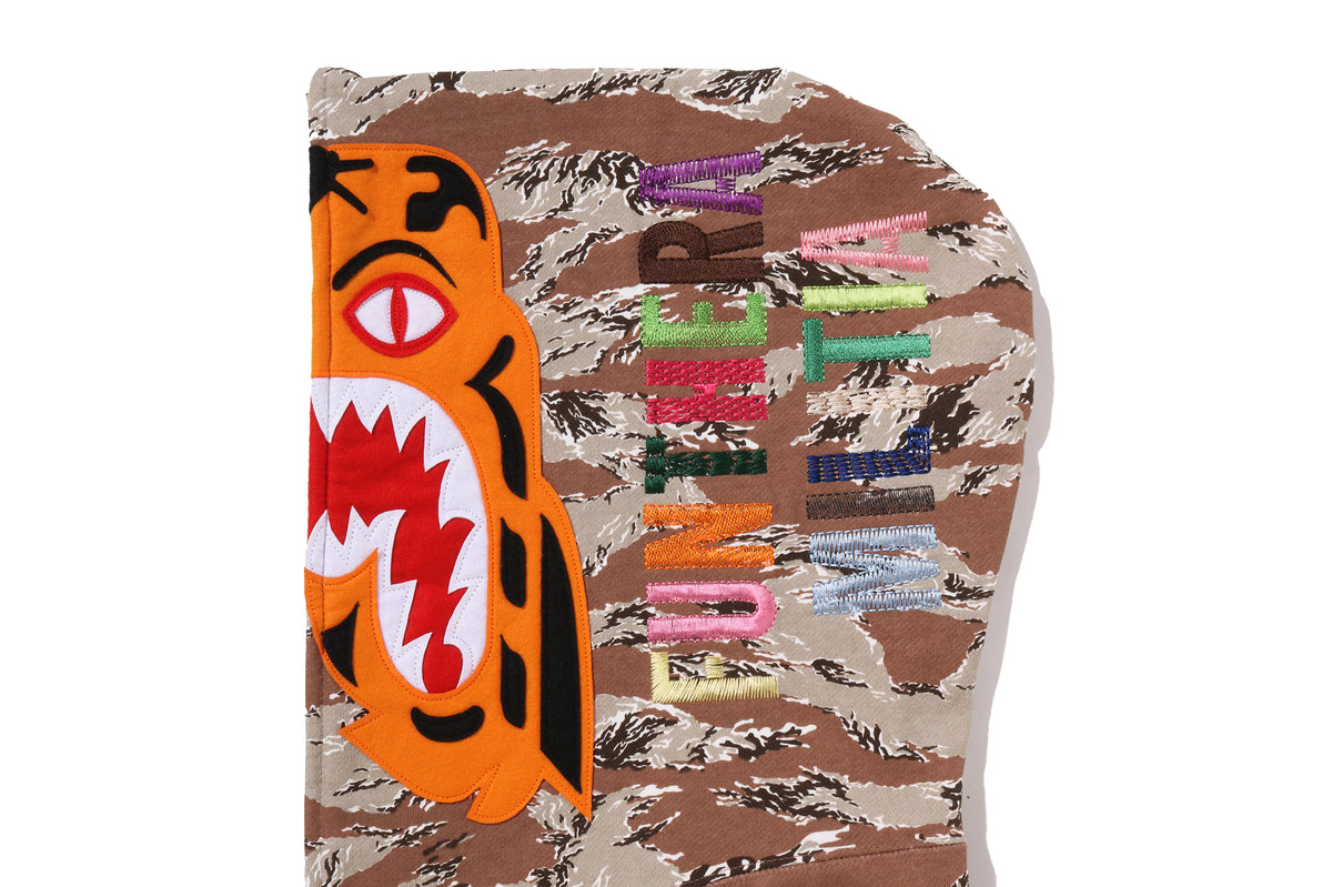 TIGER CAMO TIGER FULL ZIP HOODIE
