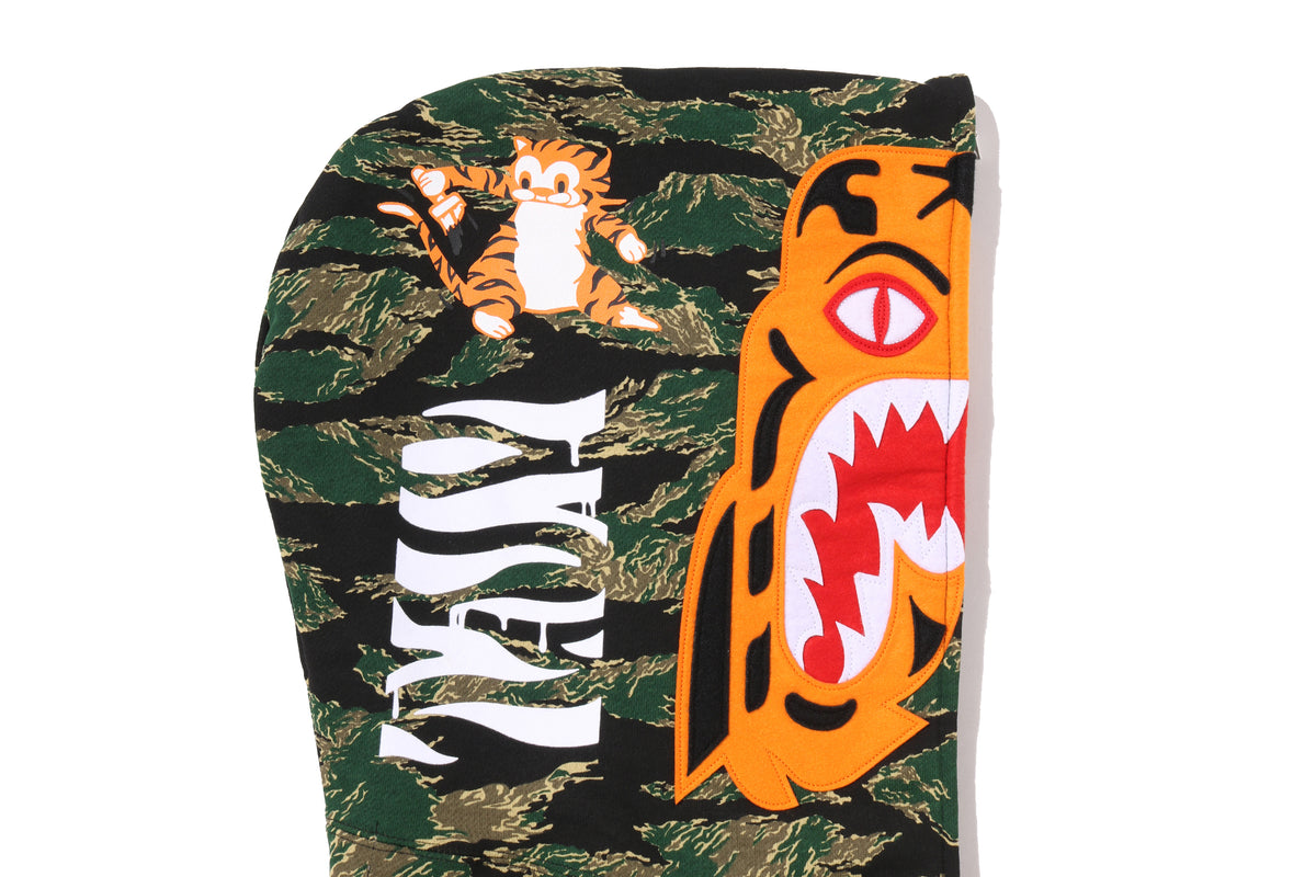 TIGER CAMO TIGER FULL ZIP HOODIE