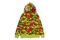 STA CAMO SHARK FULL ZIP HOODIE