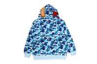 ABC CAMO FUR HOOD SHARK RELAXED FIT FULL ZIP HOODIE