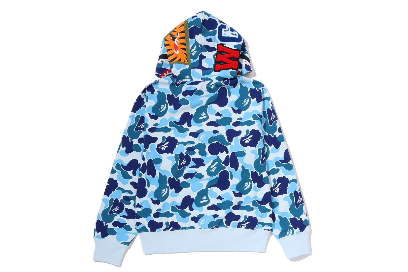 A BATHING APE® ABC Camo Crystal Stone Shark Full Zip Hoodie | Bape