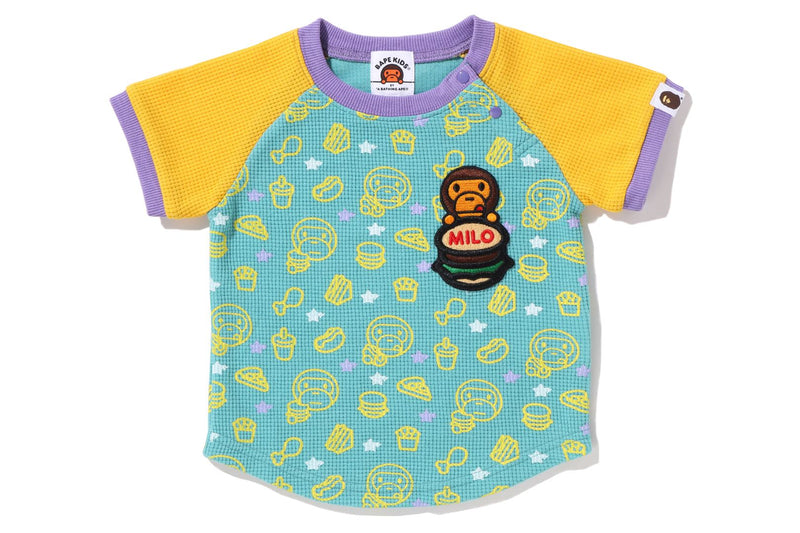 BABY MILO JUNK FOOD RAGLAN TEE