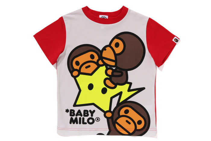 BABY MILO STA GLOW IN THE DARK PANEL PRINT TEE KIDS