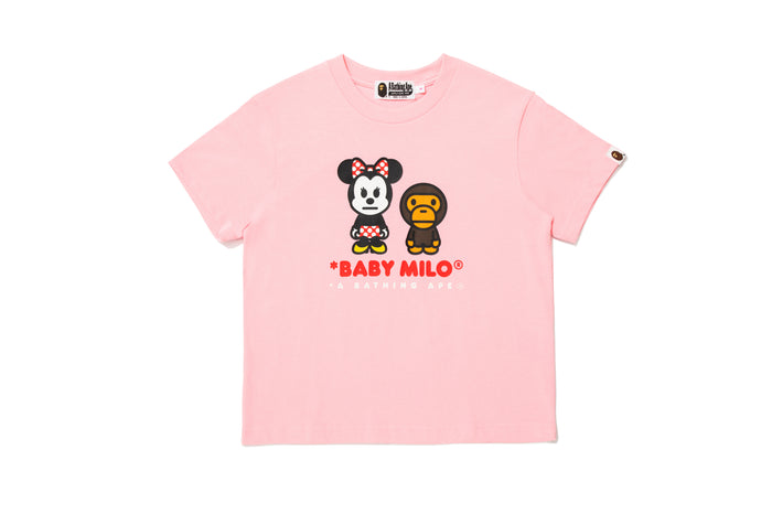 BAPE X DISNEY MINNIE MOUSE BABY MILO RELAXED FIT TEE