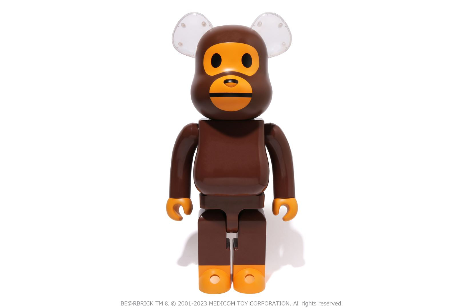 BABY MILO EAR CLEAR VER. BE@RBRICK 1000% – uk.bape.com