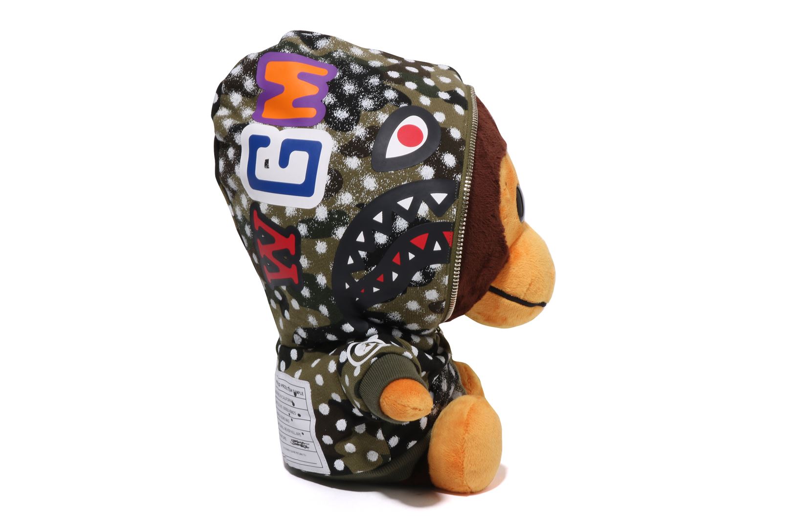 A BATHING APE® BAPE X Joshua Vides - Shark Baby Milo Plush Doll