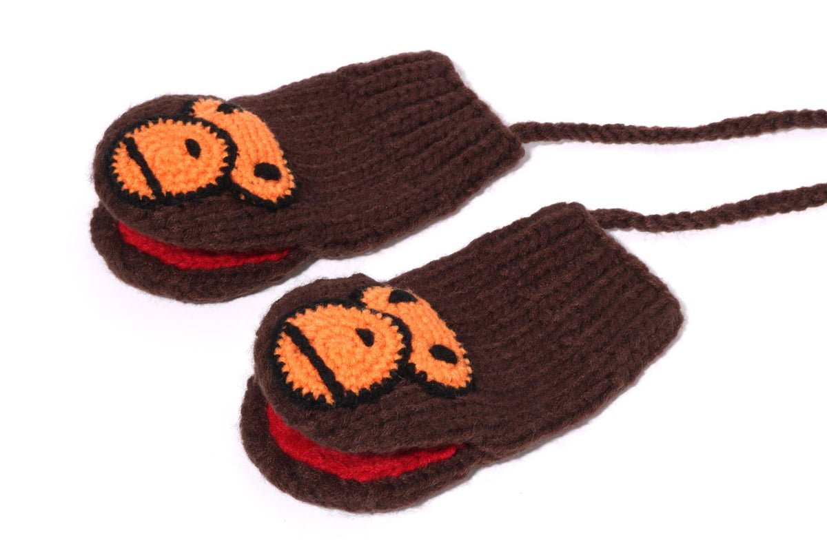 BABY MILO WOOL MIX KNIT MITTENS KIDS