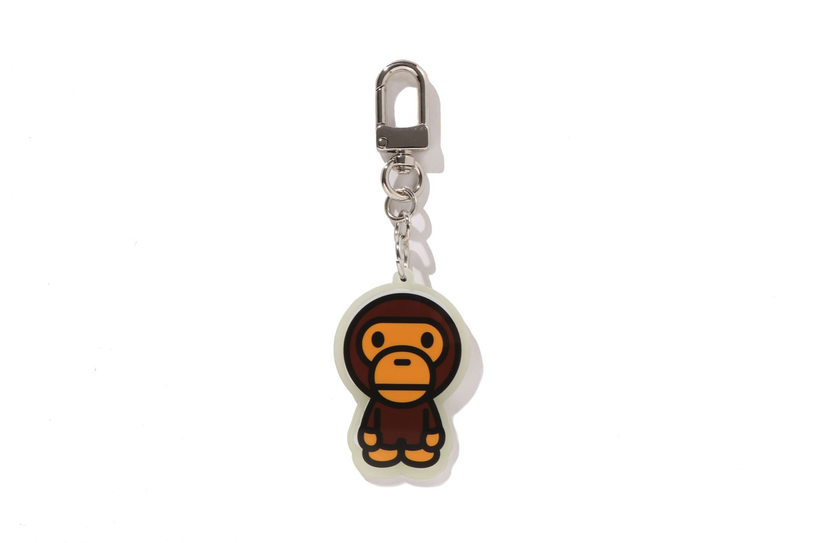 A BATHING APE® Kids Baby Milo Skull Acrylic Keychain | Bape