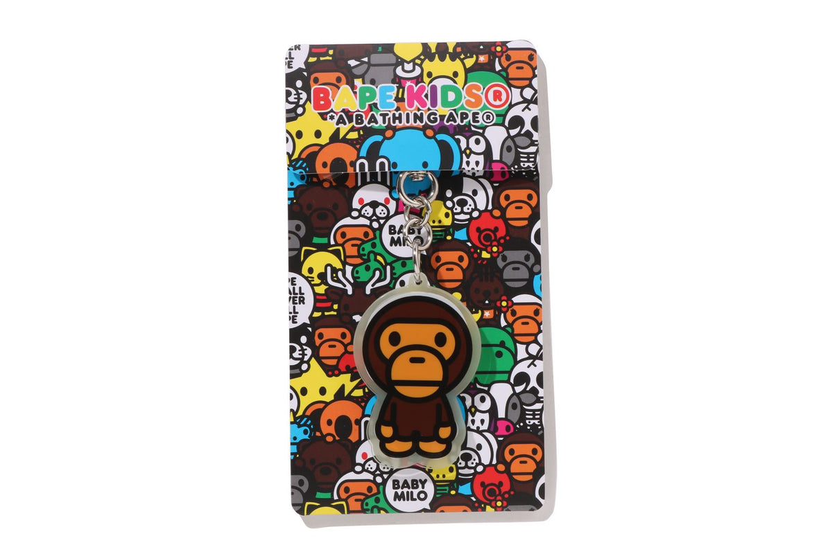 BABY MILO SKULL ACRYLIC KEYCHAIN