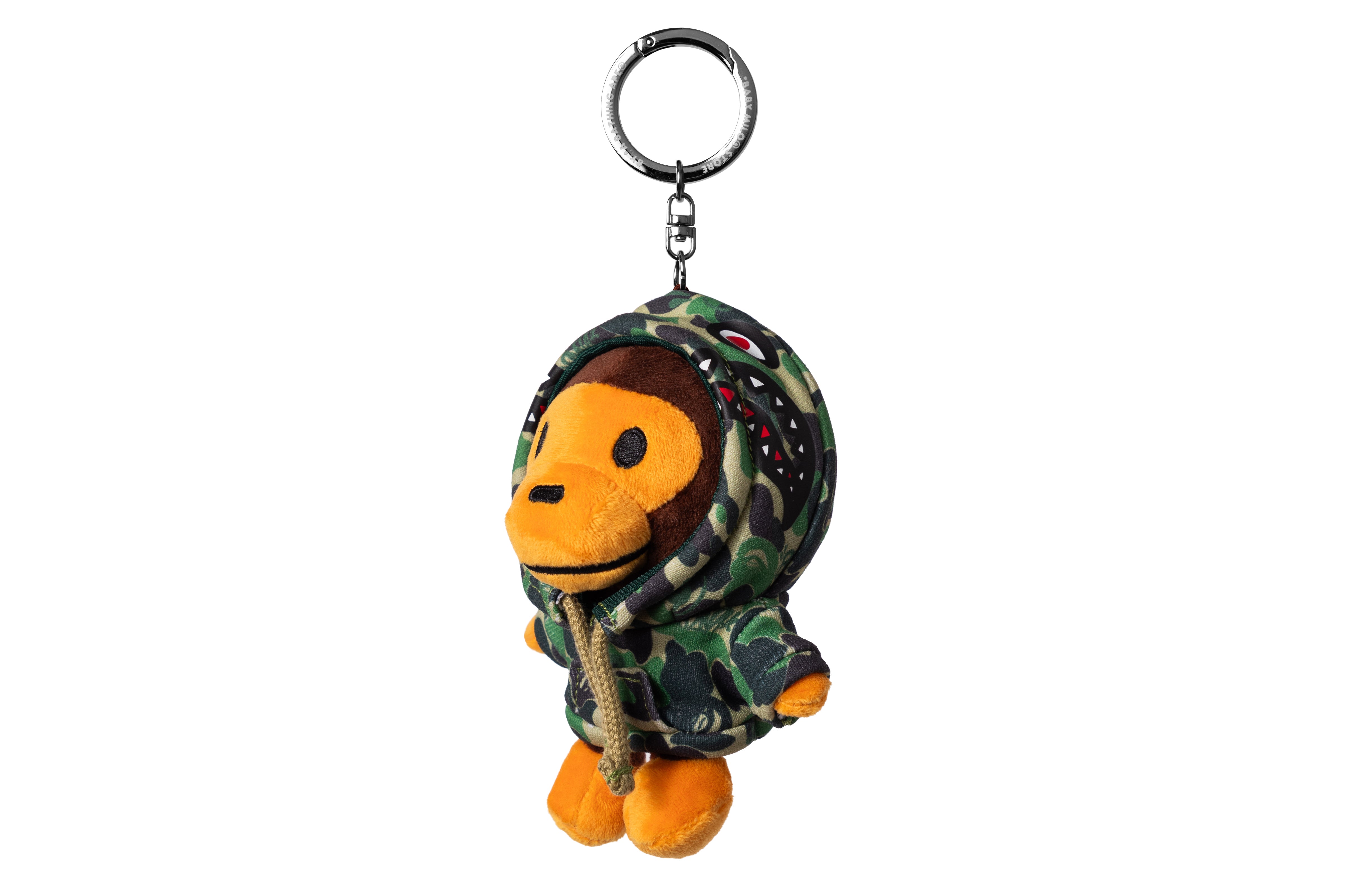ミュージシャン BAPEx Spotify x CAMO BABY MILO KEYCHAIN BAPE X SPOTIFY BY CENTRAL CEE 】CAMO BABY MILO KEYCHAIN | bape.com