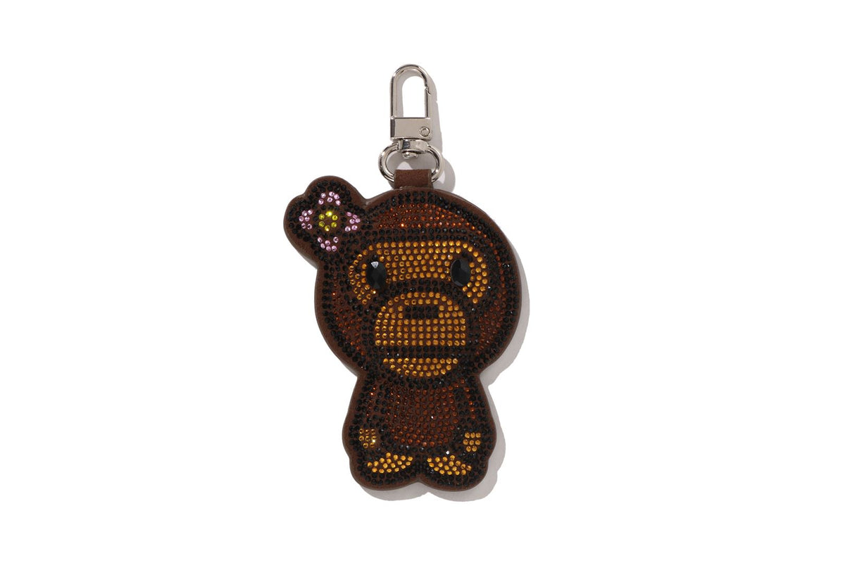 CRYSTALSTONE BABY LISA MIRROR KEYCHAIN LADIES