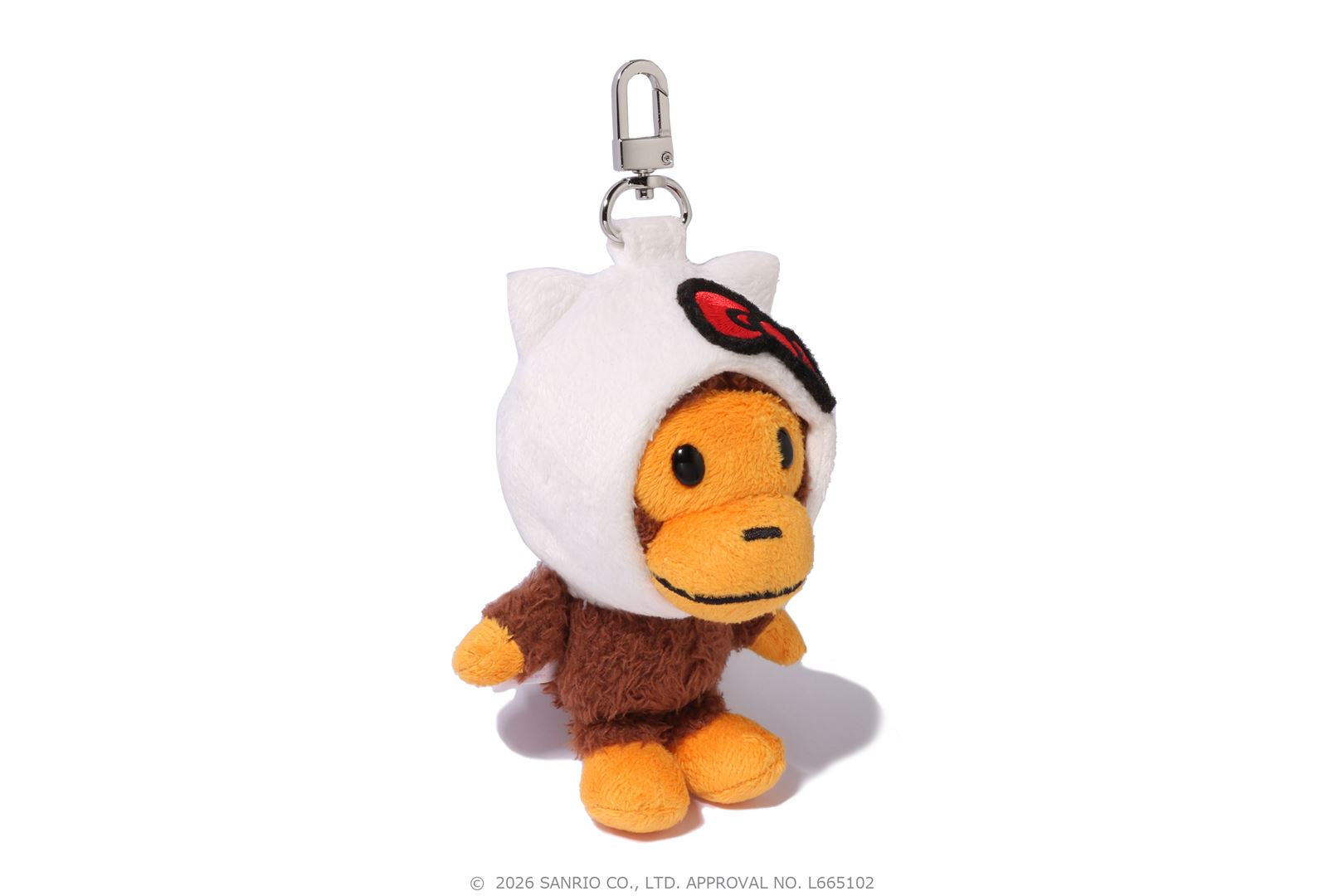 A BATHING APE® BAPE X Hello Kitty Plush Doll Keychain | Bape