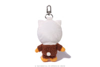 BAPE X HELLO KITTY PLUSH DOLL KEYCHAIN