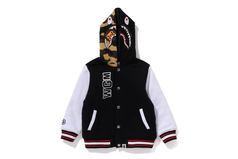 MILO SHARK HOODIE SWEAT VARSITY JACKET KIDS