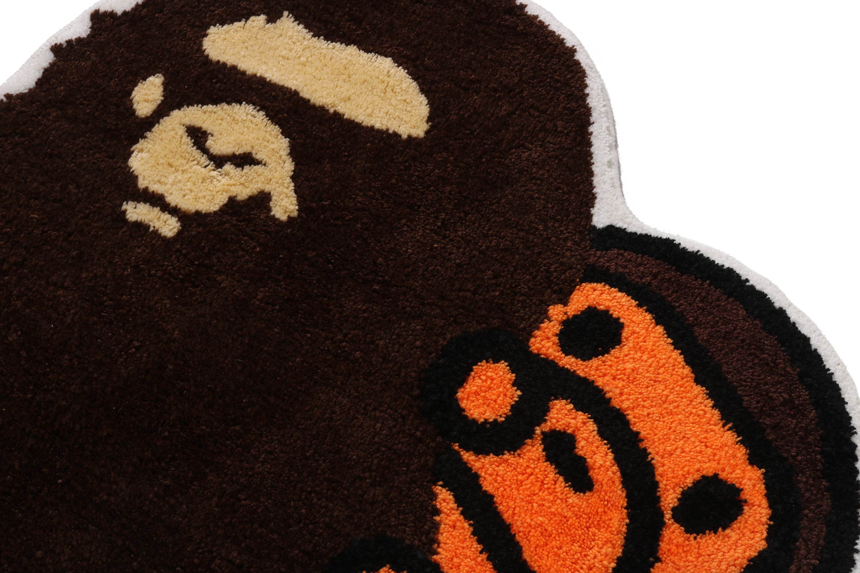 A BATHING APE® Kids Ape Head & Baby Milo Rug Mat | Bape official